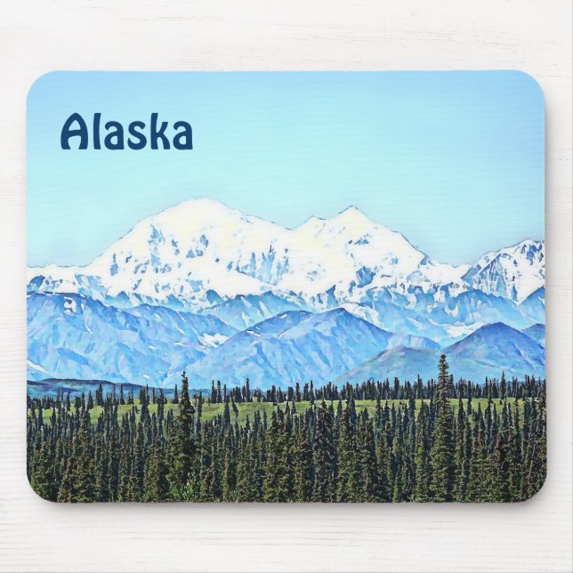 Mousepad Denali (Monte McKinley) (Frente)