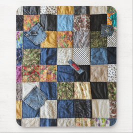 Mousepad Denim Pocket Quilt