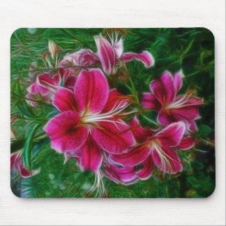 Mousepad Denman Island Lily Floral Pintura