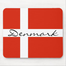 Mousepad Denmark with Dannebrog