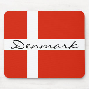 Mousepad Denmark with Dannebrog