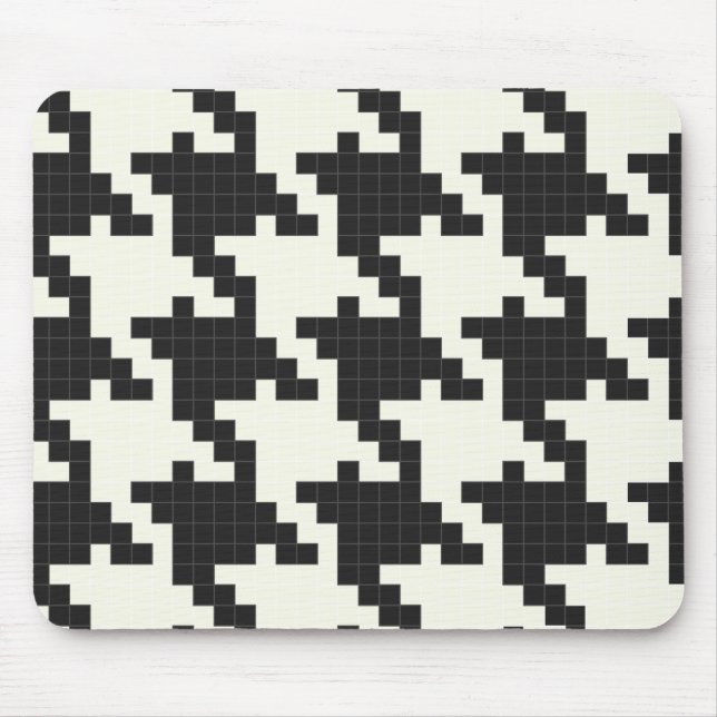 Mousepad Dente de cães Pixel-Textured (Frente)