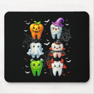 Mousepad Dentes Dentista de Halloween Costumes W