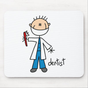 Mousepad Dentista Boneco de Palito