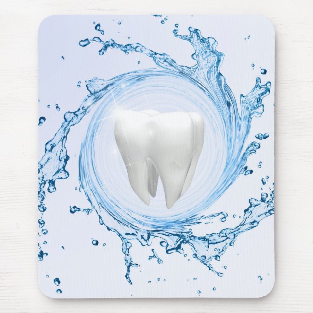 Mousepad Dentista Dental Dental Tooth Professional (Frente)
