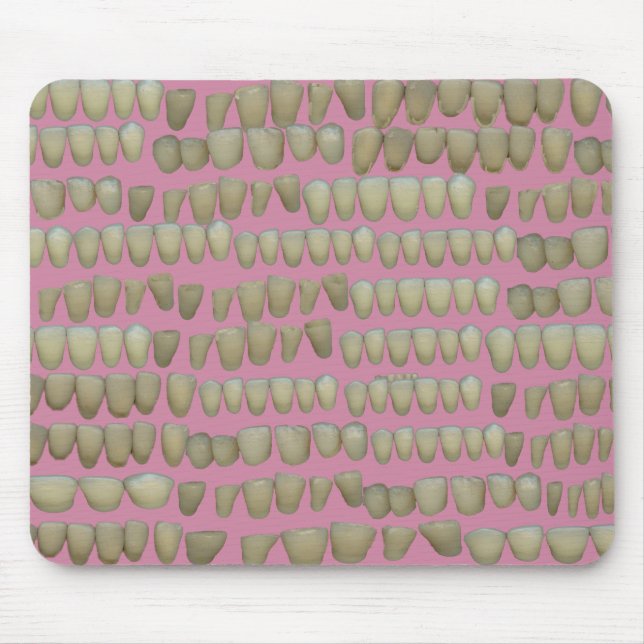 MOUSEPAD DENTISTA DENTISTA ORTODÔNTICA ROTTEN DENTISMO BOCA (Frente)