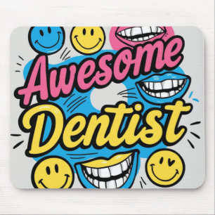 Mousepad Dentista incrível obrigado