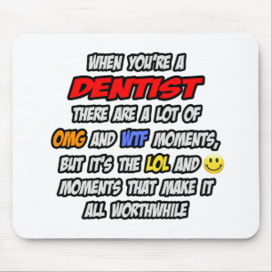 Mousepad Dentista. OMG WTF LOL