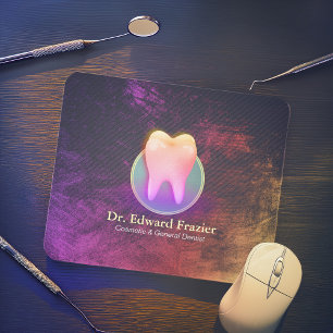 Mousepad Dentista profissional Dentista Rosa Clínico Denta