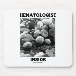 Mousepad Dentro Hematologista (Células sanguíneas)