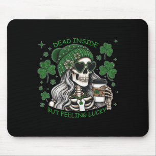 Mousepad Dentro morto Mas Sensação De Sorte De Rua De Esque