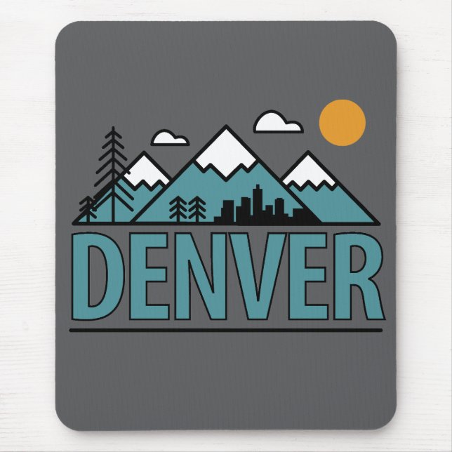 Mousepad Denver Colorado (Frente)