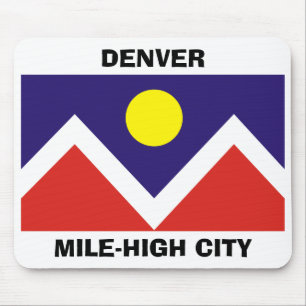 Mousepad Denver, Colorado Flag