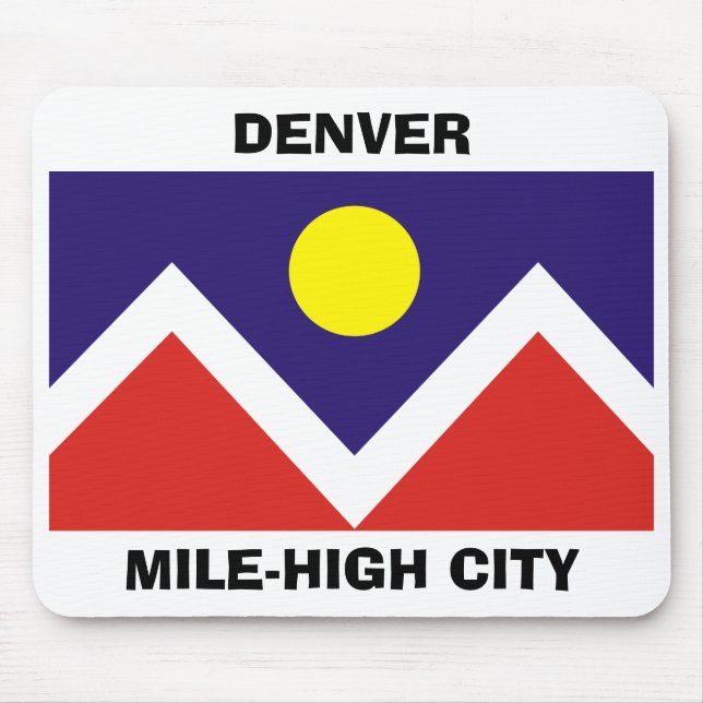 Mousepad Denver, Colorado Flag (Frente)