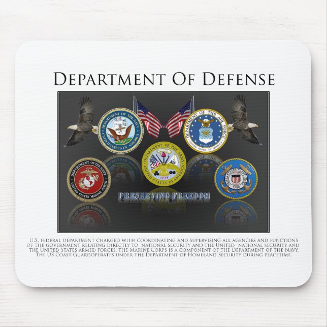 Mousepad Departamento de Defesa (Frente)