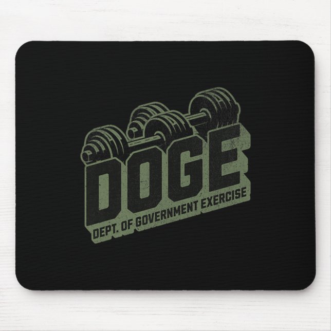 Mousepad Departamento De Governos Do Mens - Doge Premiu (Frente)