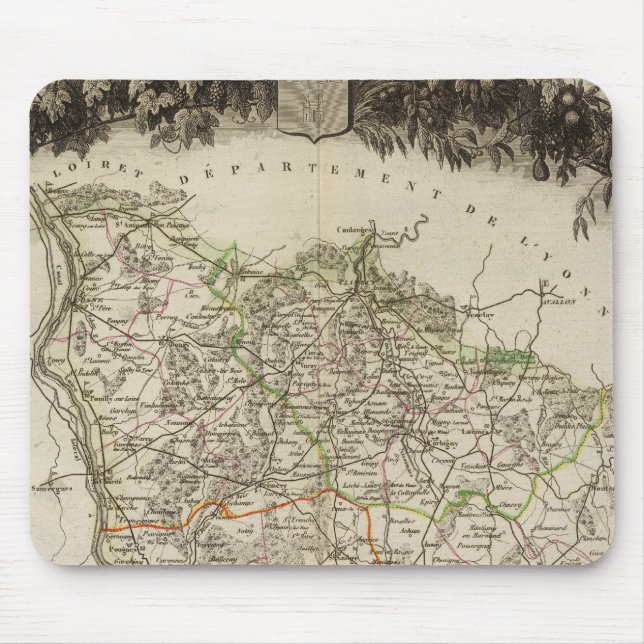 Mousepad Departamento de Ni?vre (Frente)