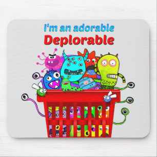 Mousepad Deplorável adorável, cesta de Deplorables