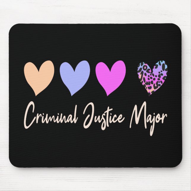 Mousepad Depoimento Major da Justiça Criminal (Frente)