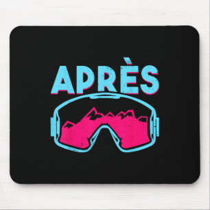 Mousepad Depois, Óculos de Esqui Retro Vintage Anos 80 90 E