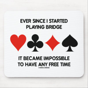 Mousepad Depois que eu comecei jogar a ponte impossível a