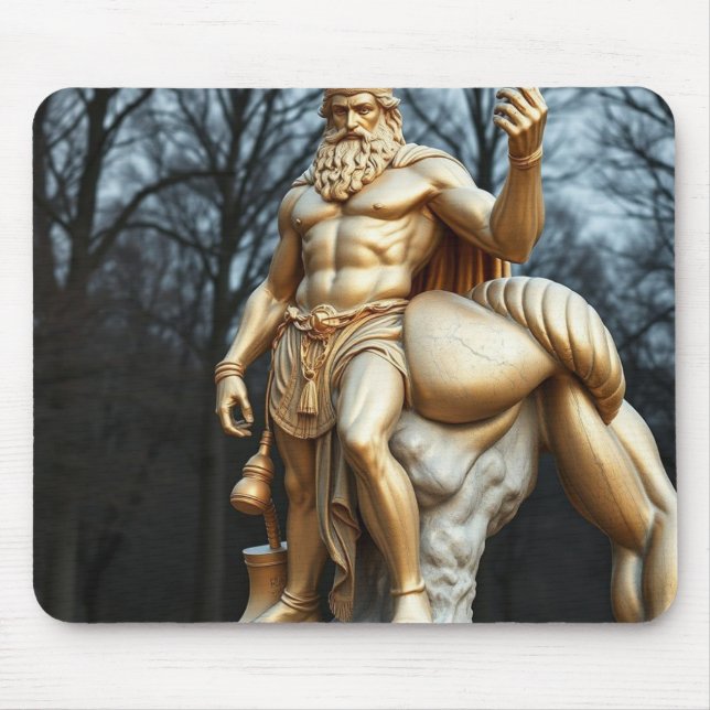 Mousepad Der größte Held aller Zeiten – Herkules in Gold (Frente)