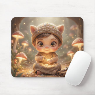 Mousepad Der leuchtende Wanderer und die Nektarkunst.1