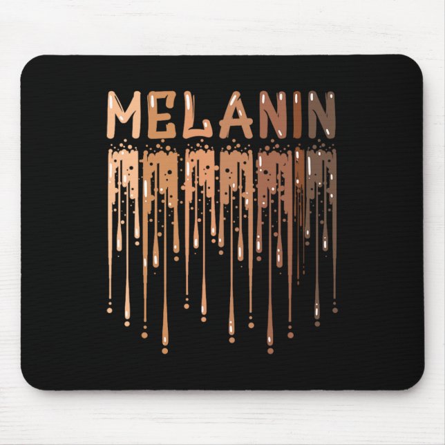 Mousepad Derivando Melanina Para Orgulho Feminino - Present (Frente)