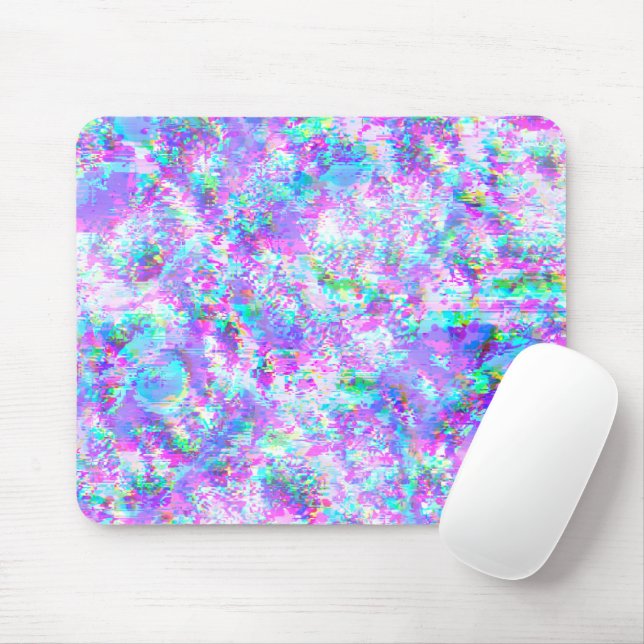 Mousepad Derrame púrpura e ondulado (Com mouse)