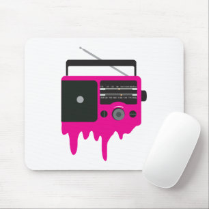 Mousepad Derreter Rádio da Escola Antiga