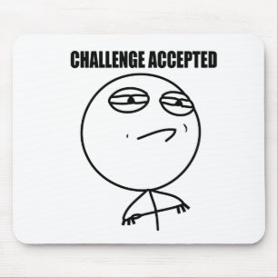 Mousepad Desafio aceitado