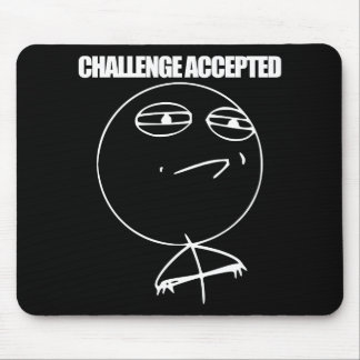 Mousepad Desafio aceito
