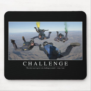 Mousepad Desafio: Citações inspiradas 1