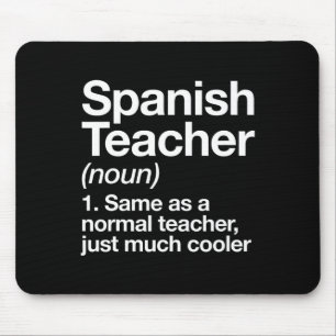 Mousepad Desafio De Definição De Professores Espanhol De By