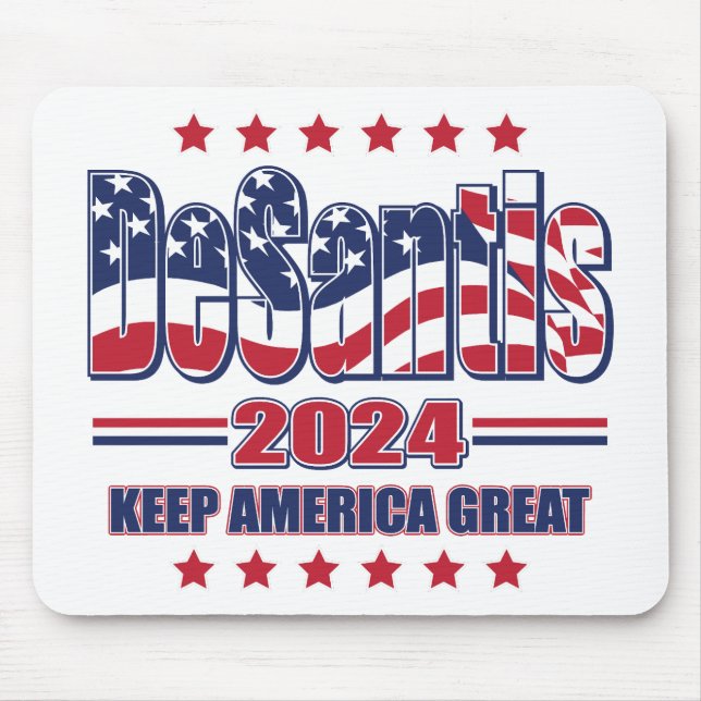 Mousepad DeSantis-2024-Keep-America-Great (Frente)