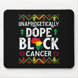 Mousepad Desapologeticamente Droga Câncer Preto Signo Zodia