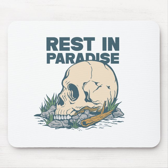 Mousepad Descanso no Paraíso (Frente)
