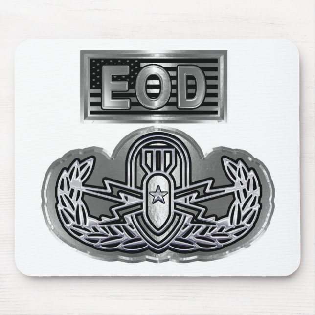 Mousepad Descarte de Munições Explosivas EOD (Frente)