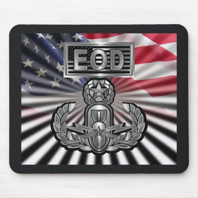 Mousepad Descarte de Munições Explosivas EOD  (Frente)
