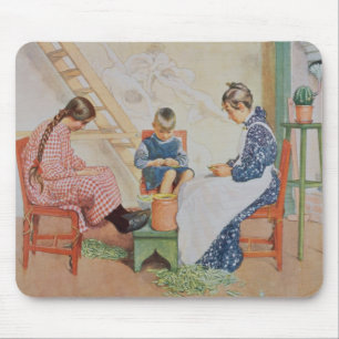 Mousepad Descascando ervilhas, bar. em "Lasst Licht Hinin"