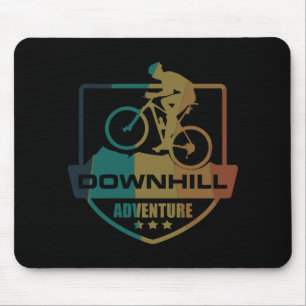 Mousepad Descida de bicicleta de montanha