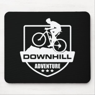 Mousepad Descida de bicicleta de montanha