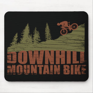 Mousepad Descida de bicicleta de montanha
