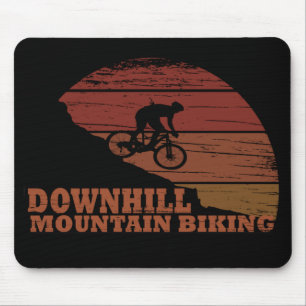 Mousepad Descida de bicicleta de montanha