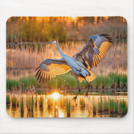 Mousepad Descolagem do SandHill Crane