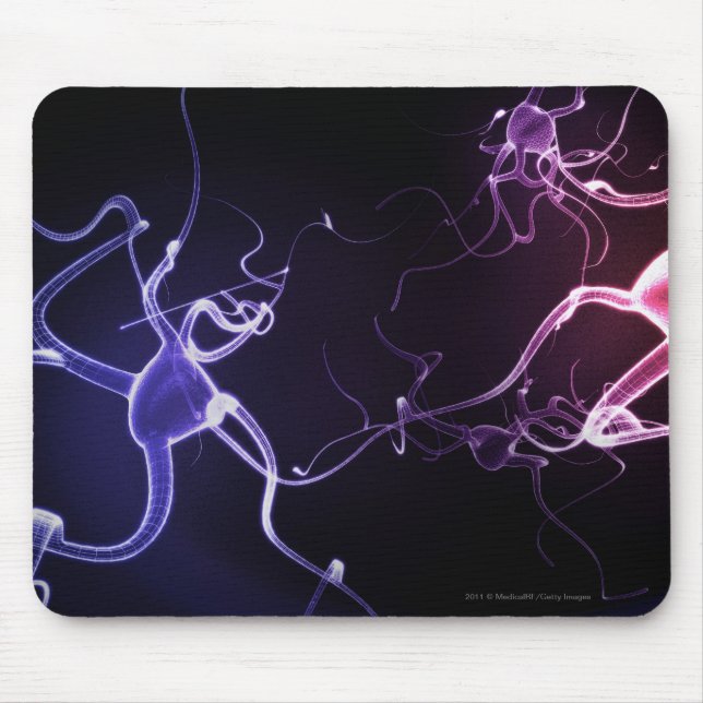 Mousepad Descrição colorida dos neurônios (Frente)