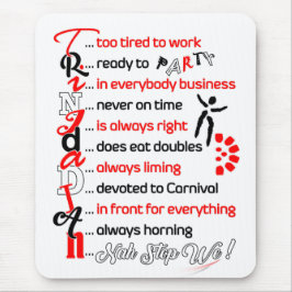 Mousepad Descrição Trini engraçada mas verdadeira em