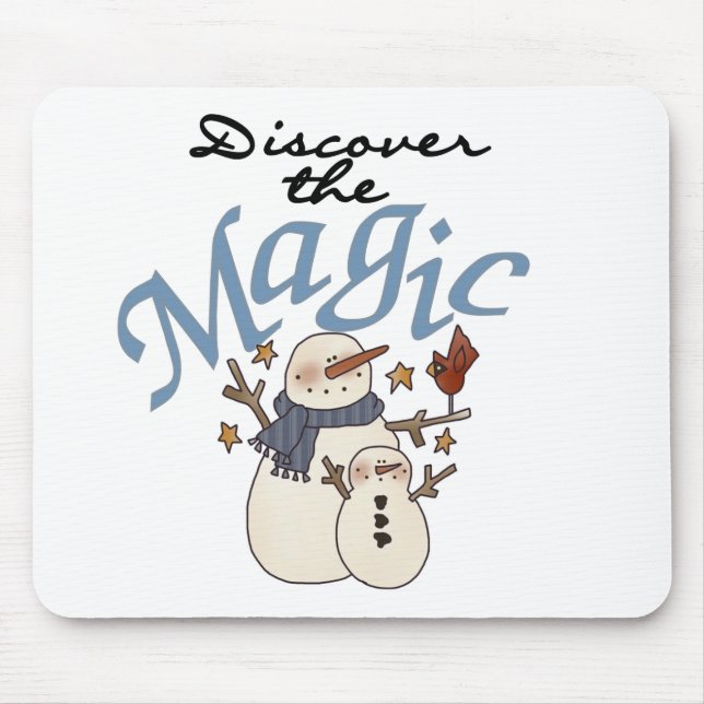 Mousepad Descubra a magia (Frente)