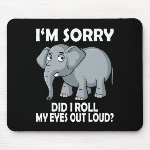 Mousepad Desculpe-me, Eu Retiro Meus Olhos Em Altos Gargas
