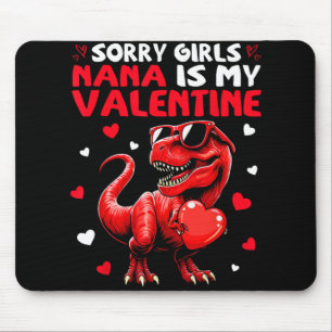 Mousepad Desculpe Meninas A Nana É Meu Dinossauro Do Dia Do